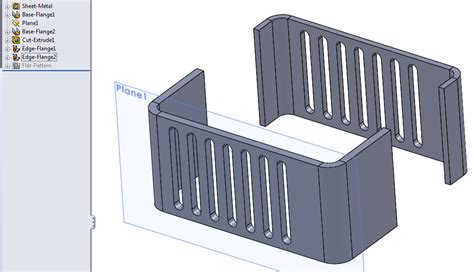 solidworks sheet metal gusset|multibody sheet metal parts solidworks.